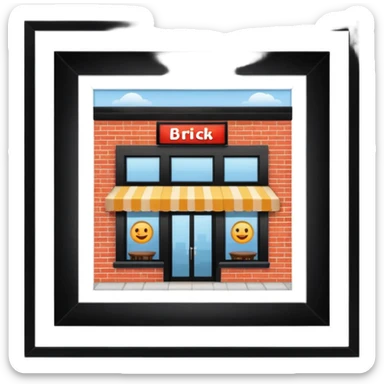 restaurant por fuera sticker