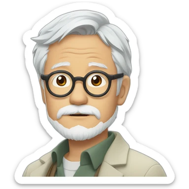 hayao miyazaki sticker