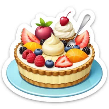 dessert menu sticker