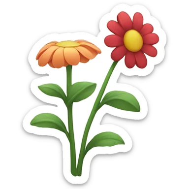 flower sticker