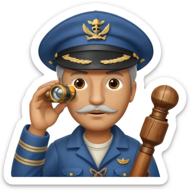 fishing vessel captain sticker