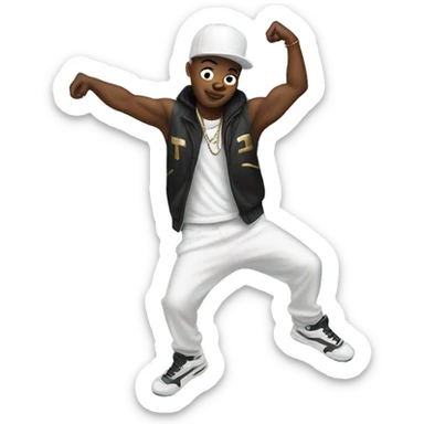 Hip-Hop dancer  sticker