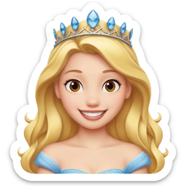 Disney princess sticker