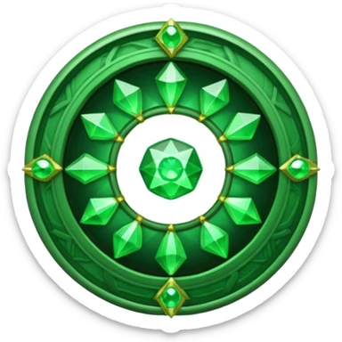 Dr. Strange time stone emoji  sticker