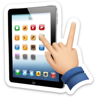 Play with my iPad sticker