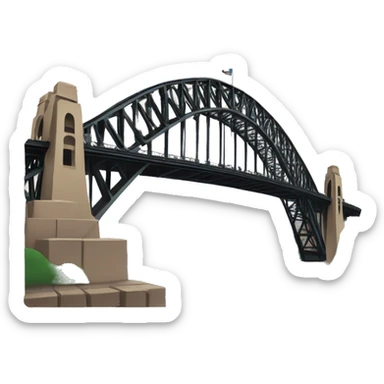 Sydney harbour bridge sticker
