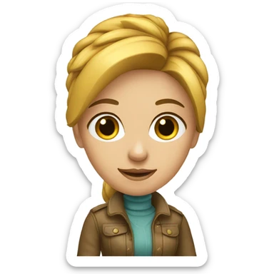 Interior designer girl  sticker