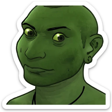 Oily Indian men  sticker