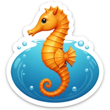 Caballito de mar sticker