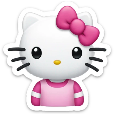 Hello kitty sticker