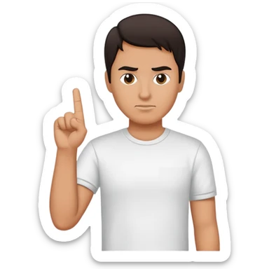Middle fingers use my bitmoji  sticker