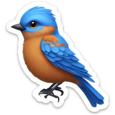 Bluebird sticker