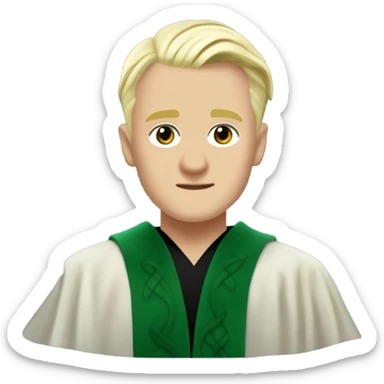 Slytherin Draco malfoy sticker