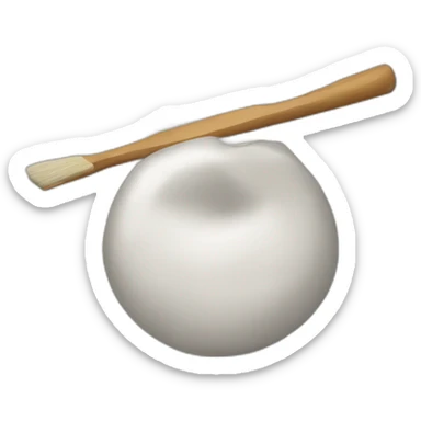 tâche de peinture sticker