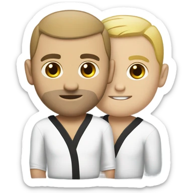 No Gi jiujitsu  sticker