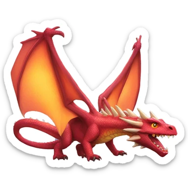 galactic dragon sticker