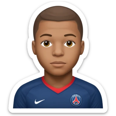 Mbappe psg sticker