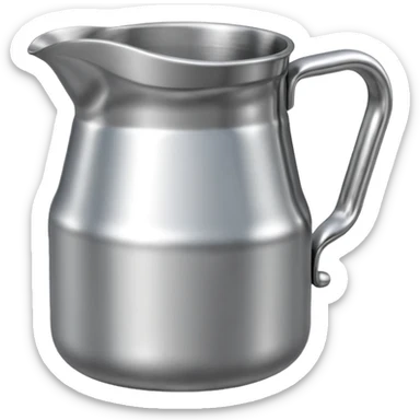 inox Milk pitcher

 sticker
