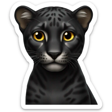 Panthère noire  sticker