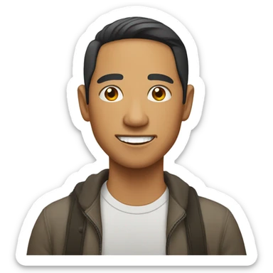 Filipino man sticker