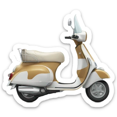 scooter vespa sticker