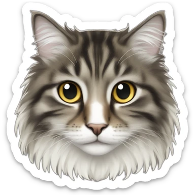 Arashi Norwegian Forest Cats sticker