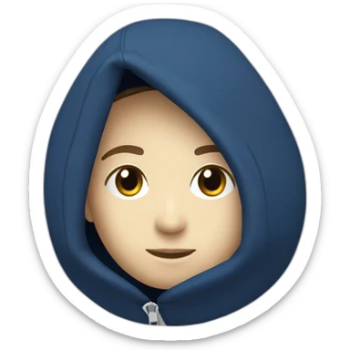 dark-blue-hoodie-with-white-breast-pocket-letter-r-embroidery sticker