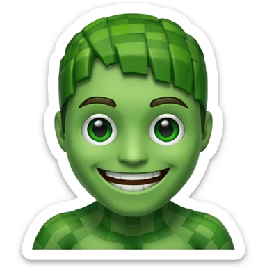 Creeper Human sticker