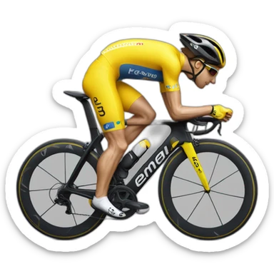 Maillot jaune du Tour de France sticker