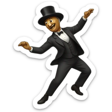 Roosevelt dance sticker