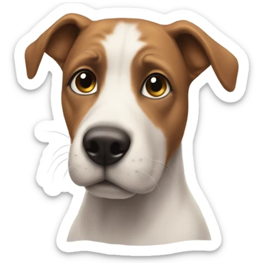 Good boy with a head pat  sticker