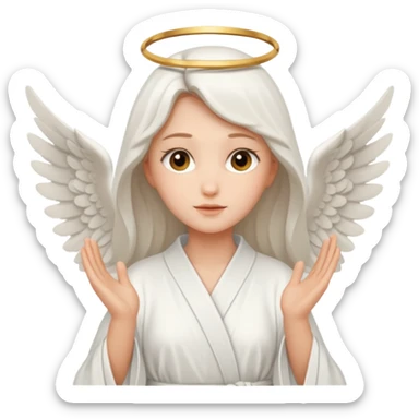 Angel sister sticker
