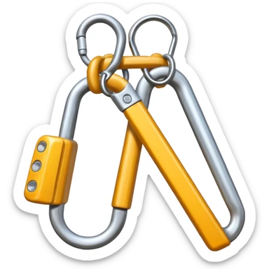 CLIMBING EQUIPMENT sticker