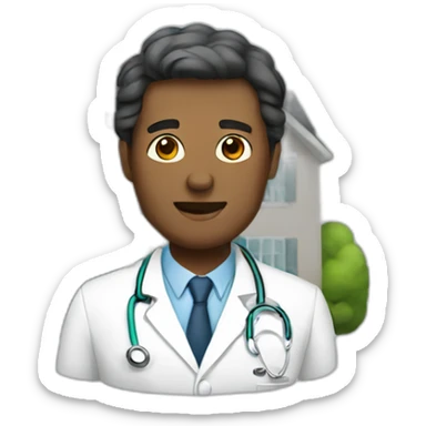 House Medical Doctor sticker