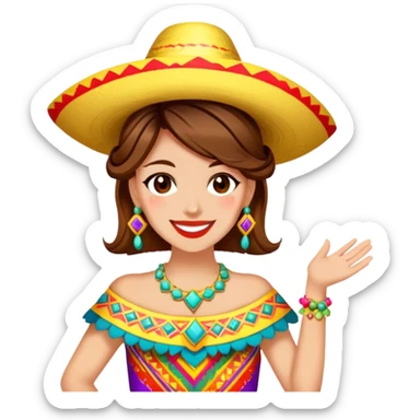 Fiesta Reveler sticker