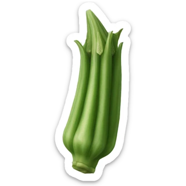 Okra sticker