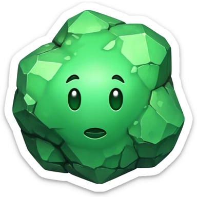uranium ore realistic sticker