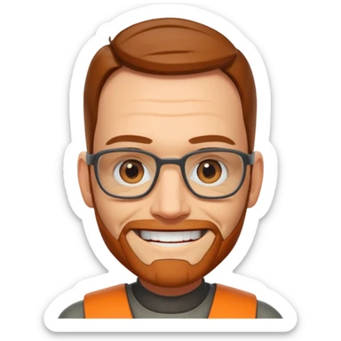 gordon freeman Grinning Face with closer Smiling Eyes sticker