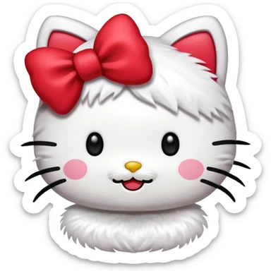 cute chibi stickers hello kitty sticker