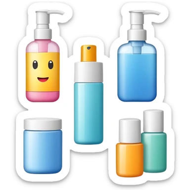 Personal care, care cosmetics sticker