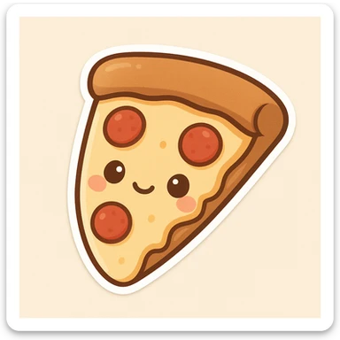slice of pizza sticker
