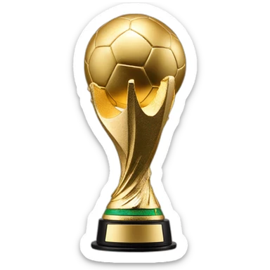 fifa world cup trophey sticker