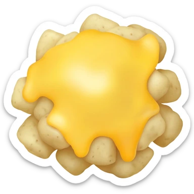 gnocchis with cheese sticker