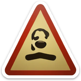 Prohibited sign  sticker