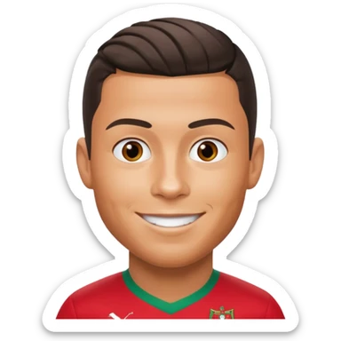 cristiano ronaldo portugal sticker