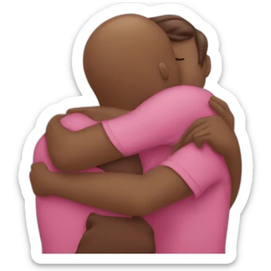 caring-hug-emoji sticker