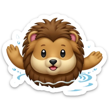 Haz un ornitorrinco sticker