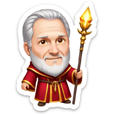 Crimson Spellbinder sticker