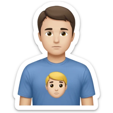 Charlie Kirk having a shirt saying rip Kirk ong dove emoji on the shirt sticker