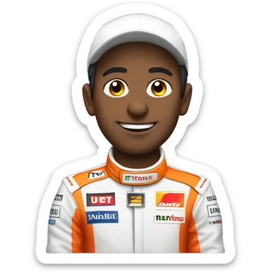 Formula 1 driver sticker